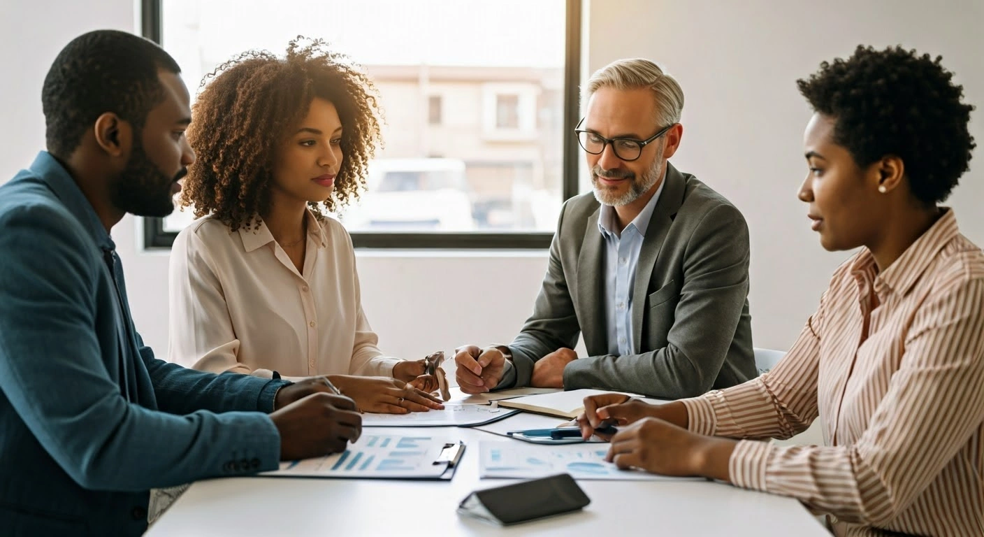 Small business grant meeting